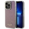 Image de Guess Faceted Mirror Disco Back Case - Geschikt voor Apple iPhone 15 Pro (6.1") - Roze