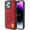 Image de Ferrari Perforated Waves Back Case - Geschikt voor Apple iPhone 15 Pro (6.1") - Rood