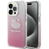 Image de Hello Kitty - Serie HKHCP14LHDGKEP - iPhone 14 Pro Hoes - Rood - Gradientontwerp