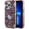 Image de Hello Kitty iPhone 15 Pro TPU Back Cover hoesje - Graffiti Tags - Roze