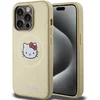Image de Hello - Kitty - Leren Kitty Head MagSafe hoesje voor iPhone - 13 - Pro - Max - goud