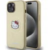 Image de Hello Kitty Serie - iPhone 14 Premium Lederen Hoesje - MagSafe Compatibel - Gouden Kleur