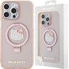 Image de Hello - Kitty - Ringstandaard Glitter Electrop Logo MagSafe Hoesje voor iPhone - 15 - Pro - Max - Roze