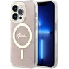Image de Guess 4G Back Case (MagSafe Compatible) - Geschikt voor Apple iPhone 15 Pro (6.1") - Roze