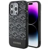 Image de Guess G-Cube Back Case (MagSafe Compatible) - Geschikt voor Apple iPhone 15 Pro Max (6.7") - Zwart