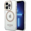 Image de Guess Hard Case Voor Iphone 15 Pro Max 6.7 Voor Magsafe Metalen Outline