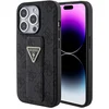 Image de Guess 4G Triangle Logo Grip Back Case - Geschikt voor Apple iPhone 15 Pro (6.1") - Grijs