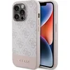 Image de Guess 4G Stripe Back Case - Geschikt voor Apple iPhone 15 Pro (6.1") - Roze