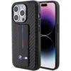 Image de BMW M Carbon Grip Stand Back Case - Apple iPhone 15 Pro (6.1") - Zwart