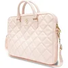Image de GUESS Quilted 4G Metal Logo Laptop Tas - 15/16 inch - Roze