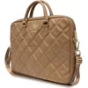 Image de GUESS Quilted 4G Metal Logo Laptop Tas - 15/16 inch - Bruin