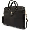 Image de GUESS Grained 4G Metal Logo Laptoptas - 15/16 inch - Zwart