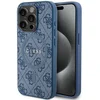 Image de Guess 4G Back Case (MagSafe Compatible) - Geschikt voor Apple iPhone 14 Pro (6.1") - Blauw
