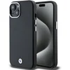 Image de BMW Signature Wrapped Metal Back Case (MagSafe Compatible) - Geschikt voor Apple iPhone 14 (6.1") - Zwart