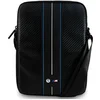 Image de BMW Carbon Blue Stripes Tablet Tas - (Geschikt voor Scherm tot 10 Inch) - Zwart