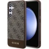 Image de Guess 4G Stripe Back Case - Geschikt voor Samsung Galaxy S24 Plus (S926) - Bruin