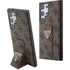 Image de Guess - Grip - Stand 4G Triangle Strass hoesje voor Samsung Galaxy S24 Ultra - bruin