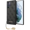 Image de Guess Charm geschikt voor Samsung Galaxy S24 Ultra hoesje - Grijs