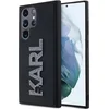 Image de Karl Lagerfeld 3D Glitter Back Case - Geschikt voor Samsung Galaxy S23 Ultra (S918) - Zwart
