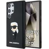 Image de Karl - Lagerfeld - 3D Rubberen Ikonik hoesje voor Samsung Galaxy S24 Ultra - zwart