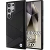 Image de BMW Backcase hoesje geschikt voor Samsung Galaxy S24 Ultra - Effen Zwart - Leer
