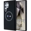Image de BMW M Silicone Back Case (MagSafe Compatible) - Geschikt voor Samsung Galaxy S24 Ultra (S928) - Zwart