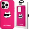 Image de Karl - Lagerfeld - Siliconen Choupette Head MagSafe-hoesje voor iPhone - 15 - Plus / 14 - Plus - Roze