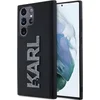 Image de Karl Lagerfeld 3D Glitter Back Case - Geschikt voor Samsung Galaxy S24 Ultra (S928) - Zwart