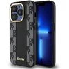 Image de DKNY, Hoesje geschikt voor iPhone 15 Pro Max - MagSafe Compatibel met Ruitjespatroon Ultra-Chic, Zwart