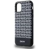 Image de DKNY Repeat Bottom Stripe Back Case (MagSafe Compatible) - Geschikt voor Apple iPhone 11 (6.1") - Zwart