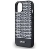 Image de DKNY Repeat Bottom Stripe Back Case (MagSafe Compatible) - Geschikt voor Apple iPhone 14 (6.1") - Zwart