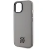 Image de DKNY, Hoesje geschikt voor iPhone 15 - MagSafe, Grijs