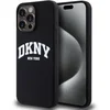 Image de DKNY Silicone Arch Logo Back Case (MagSafe Compatible) - Geschikt voor Apple iPhone 13 Pro (6.1") - Zwart