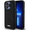 Image de DKNY 3D Rubber Repeat Pattern hoesje voor iPhone 15 Pro Max - zwart