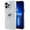 Image de Karl Lagerfeld - iPhone 14 Pro Max Hoesje - MagSafe - Wit - Hardcase