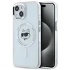 Image de Karl Lagerfeld, MagSafe hoesje Geschikt voor Apple iPhone 15 IML met Tweety-design, Transparant