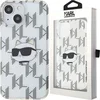 Image de Karl - Lagerfeld - IML Choupette Head & Monogram hoesje voor iPhone - 15 / 14 / 13 - transparant