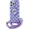 Image de Karl Lagerfeld IML Crossbody Monogram Karl & Choupette Head MagSafe hoesje voor iPhone 15 Pro - paars