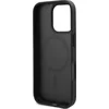 Image de Karl Lagerfeld Backcase hoesje geschikt voor iPhone 16 Pro Max - Effen Zwart - Kunstleer