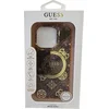Image de Guess iPhone 16 Pro Backcover hoesje Magsafe IML peony - Bruin