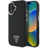 Image de Guess Grained Triangle - Smartphone Hoesje - MagSafe - Zwart - iPhone 16 Plus