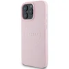 Image de GUESS, Backcover Geschikt voor Apple iPhone 16 Pro met korrelige textuur MagSafe, Roze