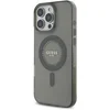 Image de Guess IML Rhinestones Back Cover hoesje met MagSafe voor Apple iPhone 16 Pro - Zwart