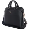 Image de Guess PU Grained Triangle Logo Laptoptas voor 13/14/15 inch - Zwart