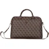 Image de Guess PU 4G Triangle Logo Laptoptas voor 13/14/15 inch - Bruin