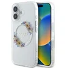 Image de Guess Flowers Wreath Serie - Transparante Beschermhoes - MagSafe Technologie - Voor iPhone 16 Plus