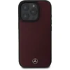 Image de Mercedes-Benz Backcase hoesje geschikt voor iPhone 16 Pro Max - Effen Rood - Kunstleer