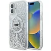 Image de Karl Lagerfeld Liquid Glitter Serie - Hoesje voor mobiele telefoon - iPhone 16 Plus - MagSafe - Transparant