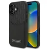 Image de Karl Lagerfeld Monogram Serie - iPhone 16 Hoes - Kaartsleuven - Zwart
