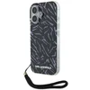 Image de Karl Lagerfeld Zebra Serie - Hoesje voor mobiele telefoon - Fiolet - Zebra Design - Met Snaar